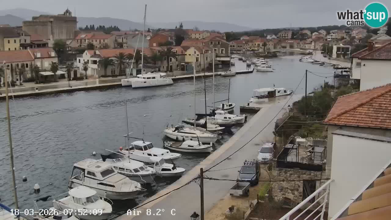 Livecam Vrboska marina | Hvar island | Dalmatia
