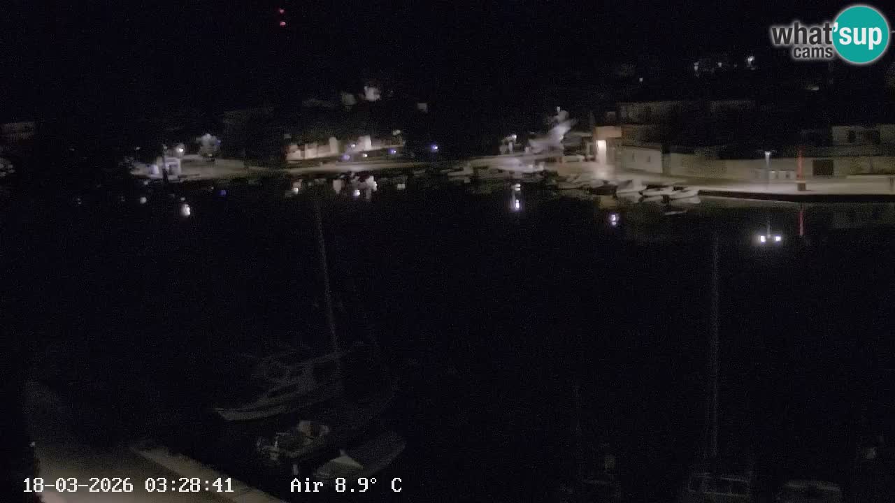 Webcam Hvar Vrboska marina | Dalmazia