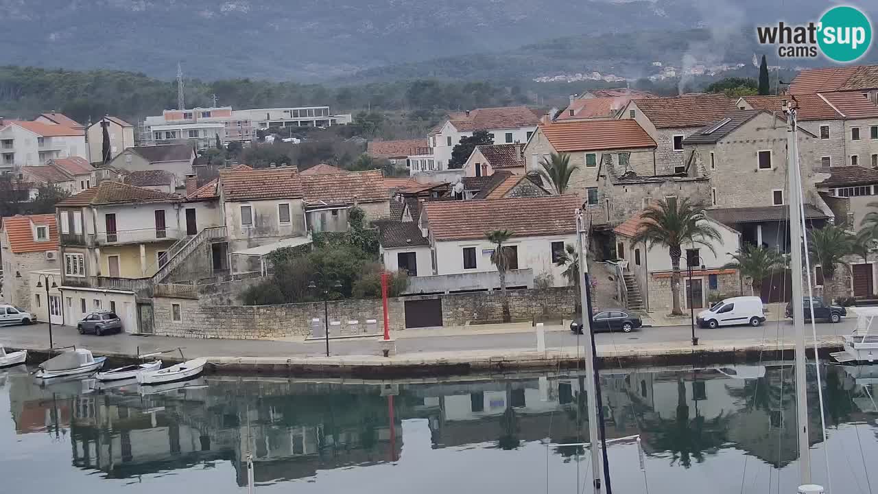 Webcam Vrboska marina | Hvar Insel | Dalmatien