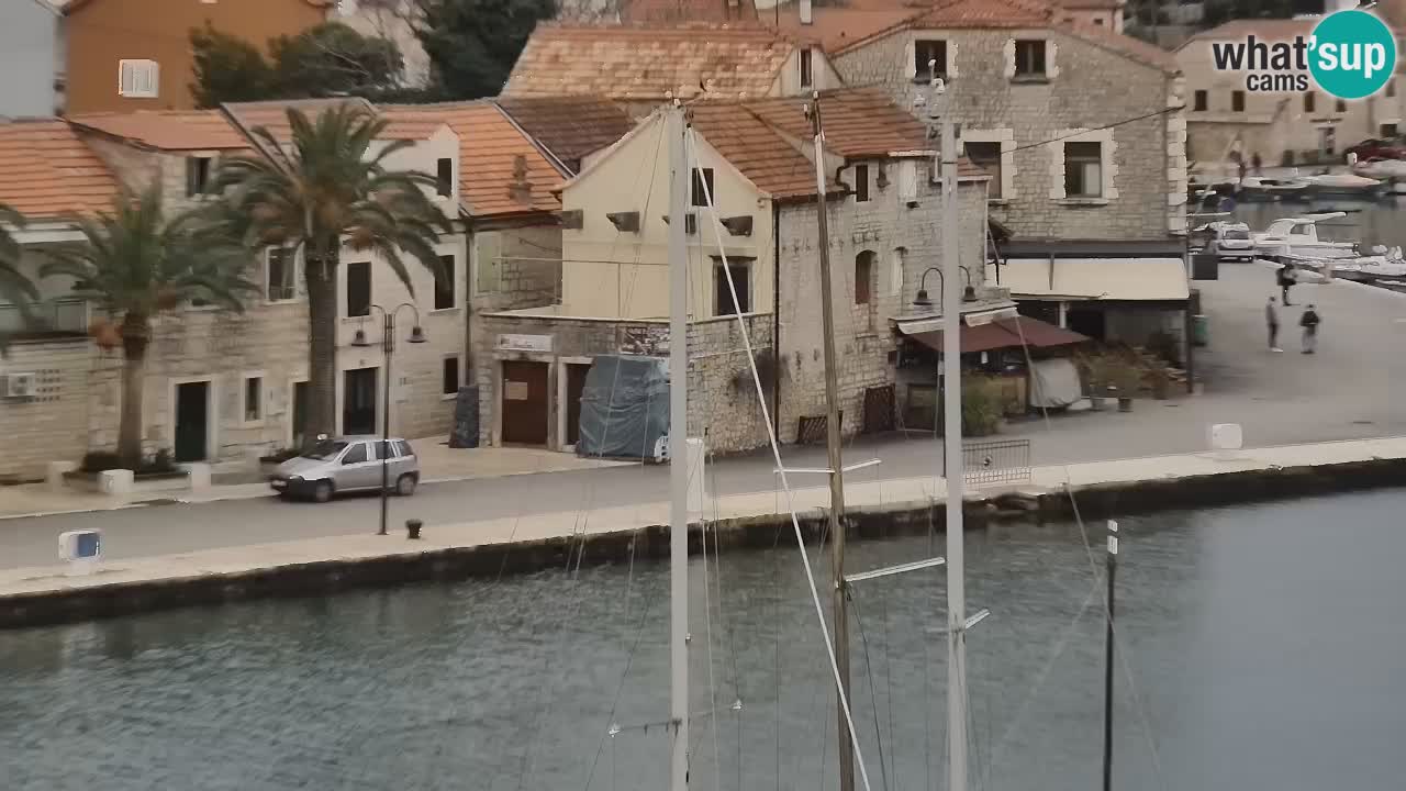 Livecam Hvar Vrboska marina | Île de Hvar | Dalmatia