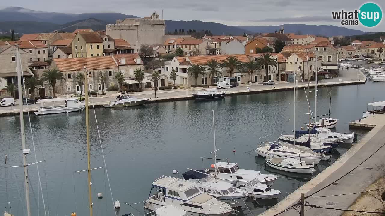 Livecam Hvar Vrboska marina | Île de Hvar | Dalmatia