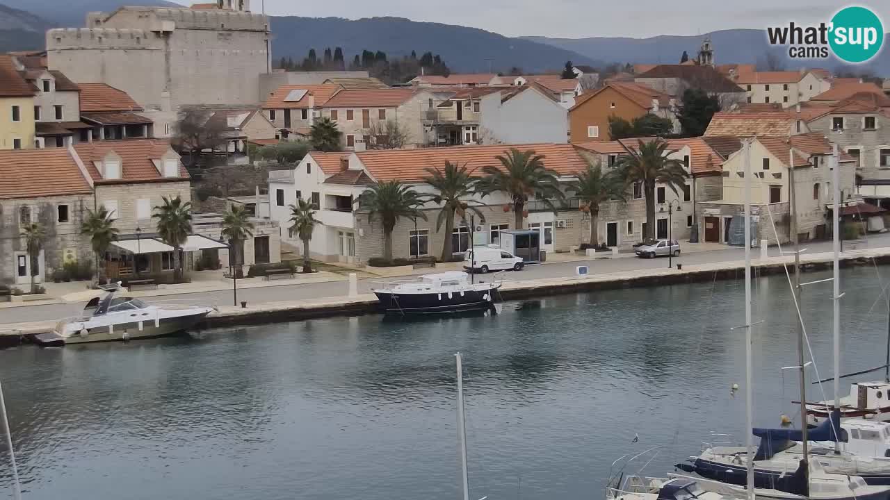 Webcam Vrboska marina | Hvar Insel | Dalmatien