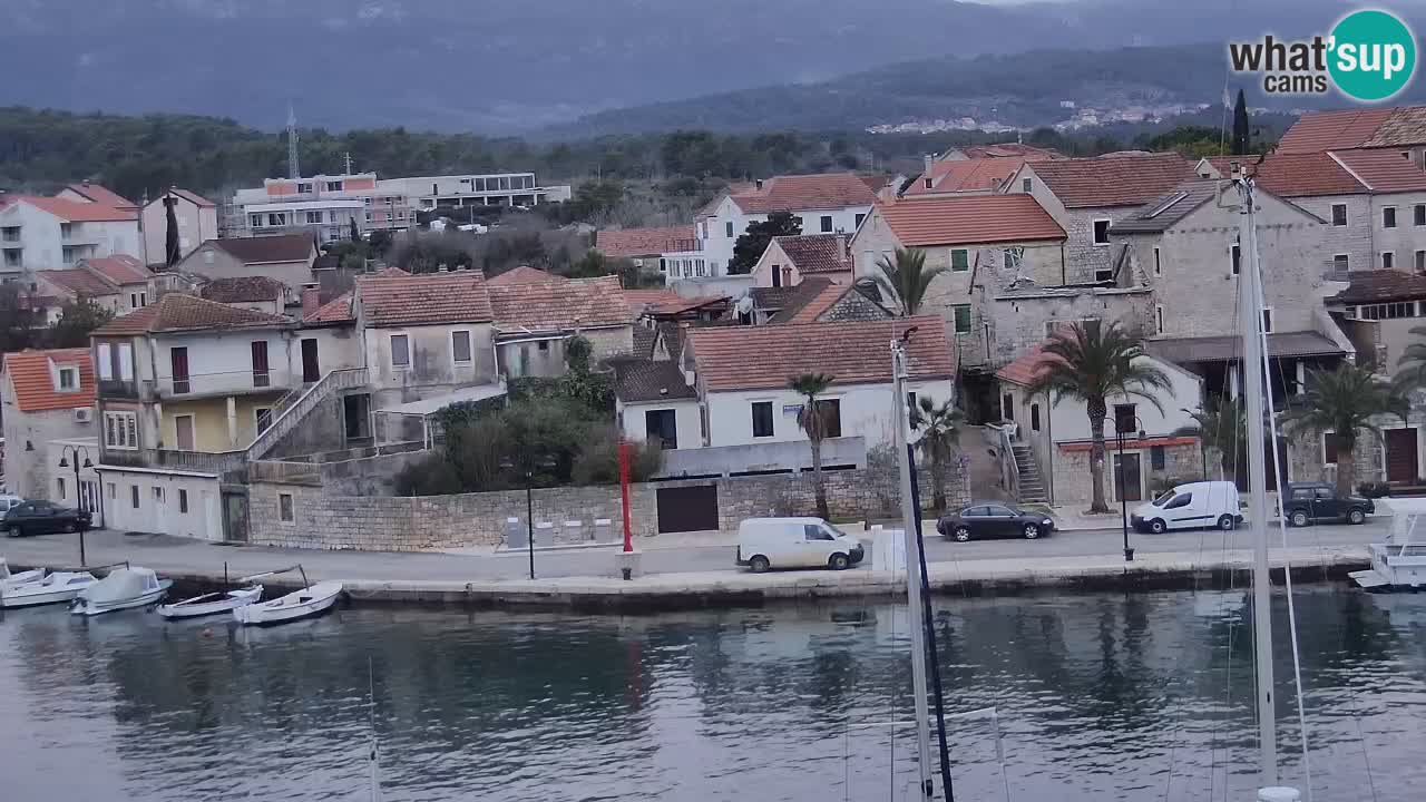 Webcam Vrboska marina | Hvar Insel | Dalmatien
