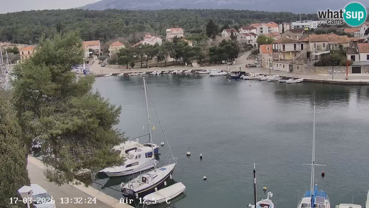 Livecam Vrboska marina | Hvar island | Dalmatia