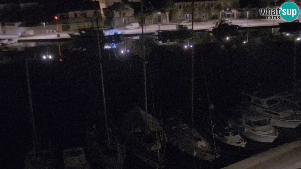 Livecam Hvar Vrboska marina | Île de Hvar | Dalmatia
