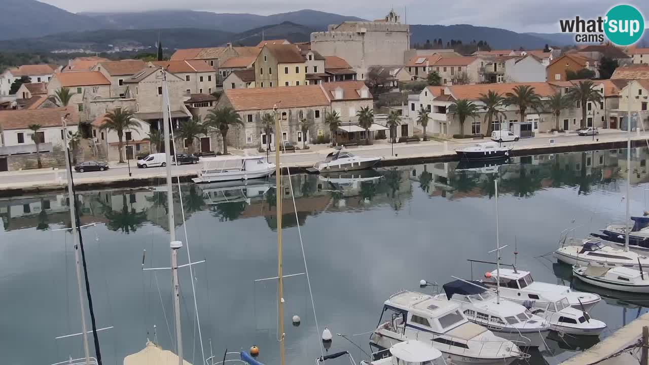 Webcam Hvar Vrboska marina | Dalmazia