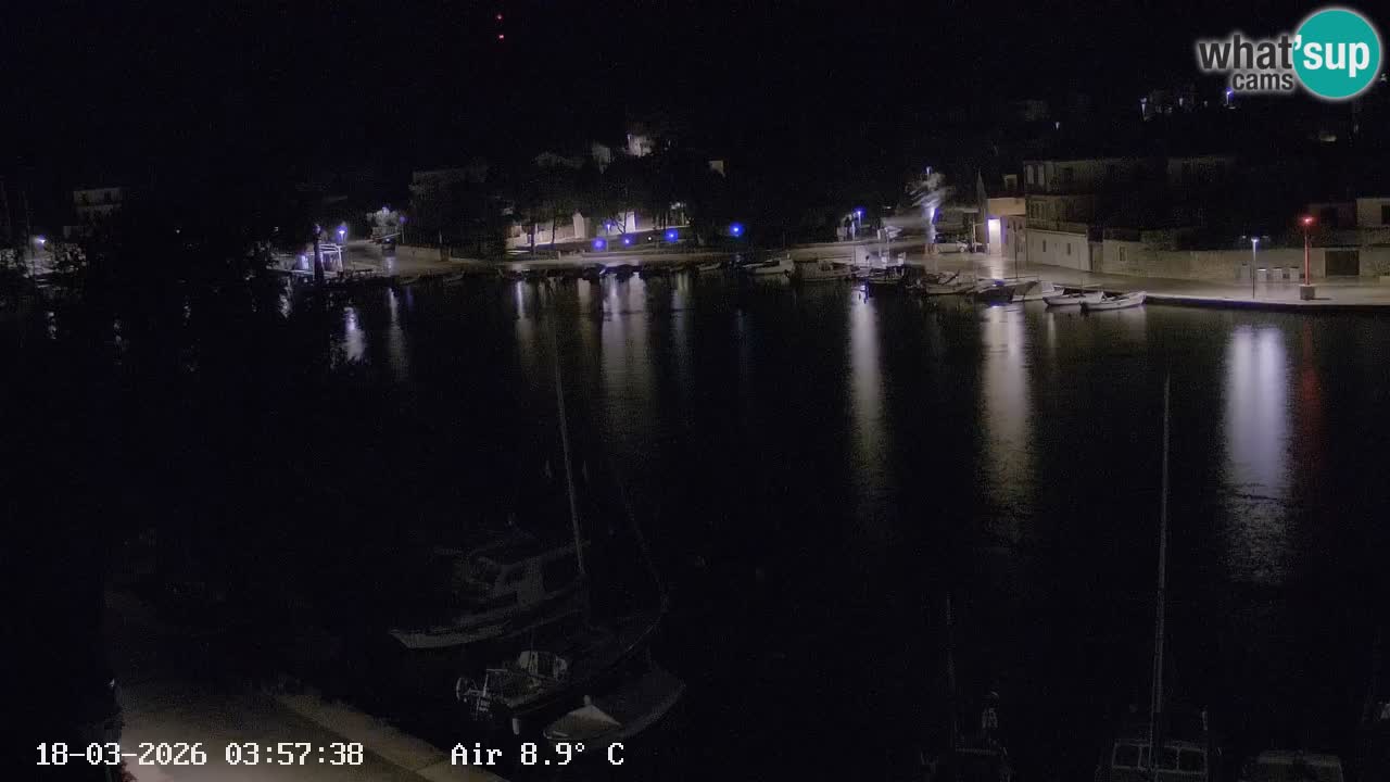 Webcam Vrboska marina | Hvar Insel | Dalmatien
