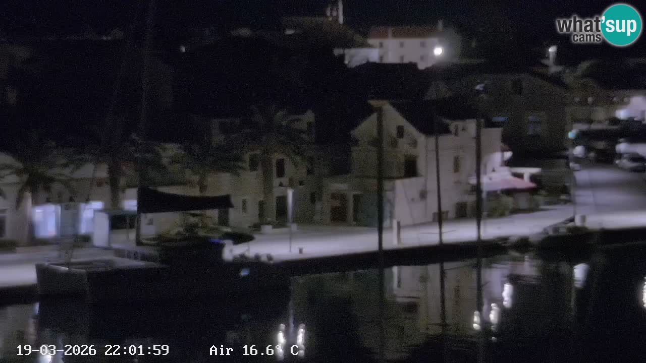 Livecam Vrboska marina | Hvar island | Dalmatia
