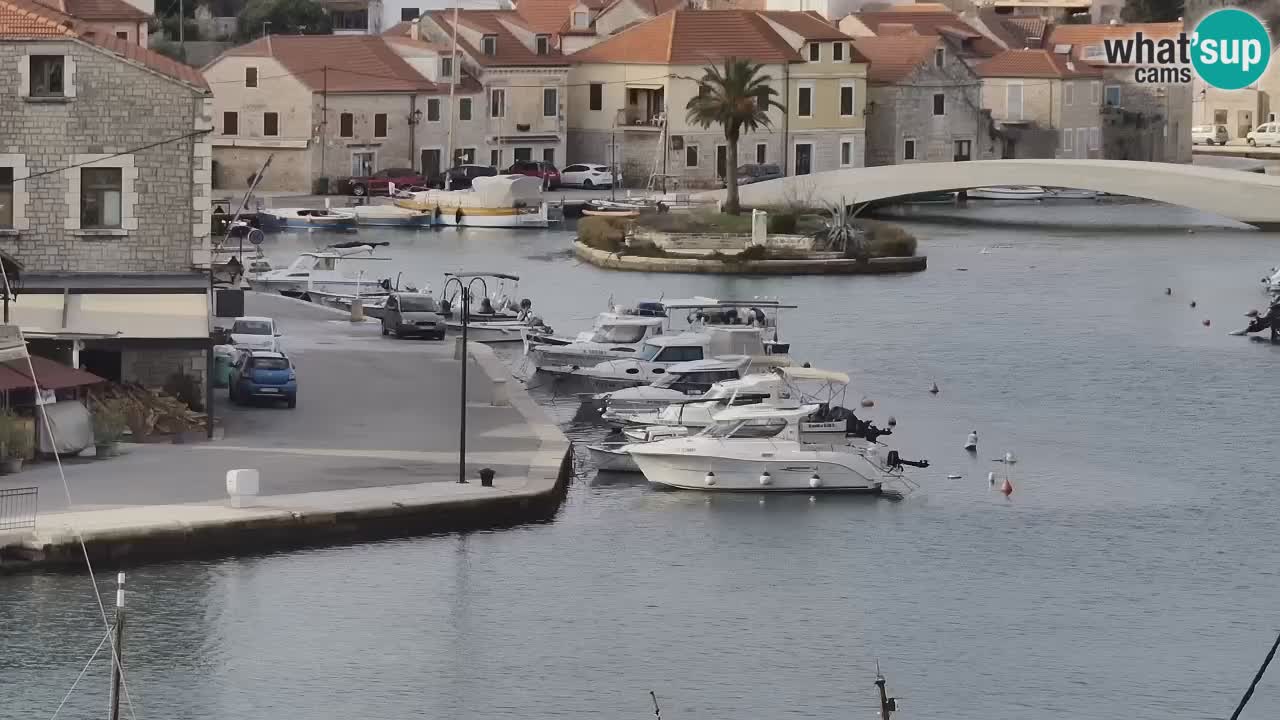 Webcam Vrboska marina | Hvar Insel | Dalmatien