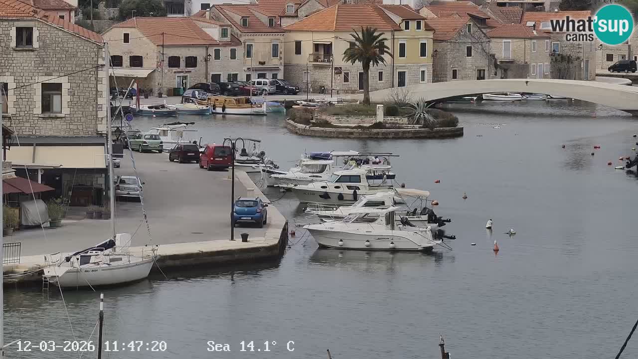 Livecam Vrboska marina | Hvar island | Dalmatia