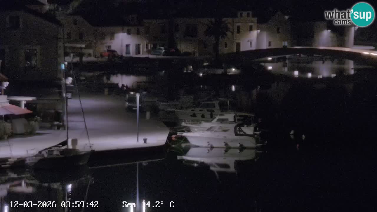 Livecam Vrboska marina | Hvar island | Dalmatia