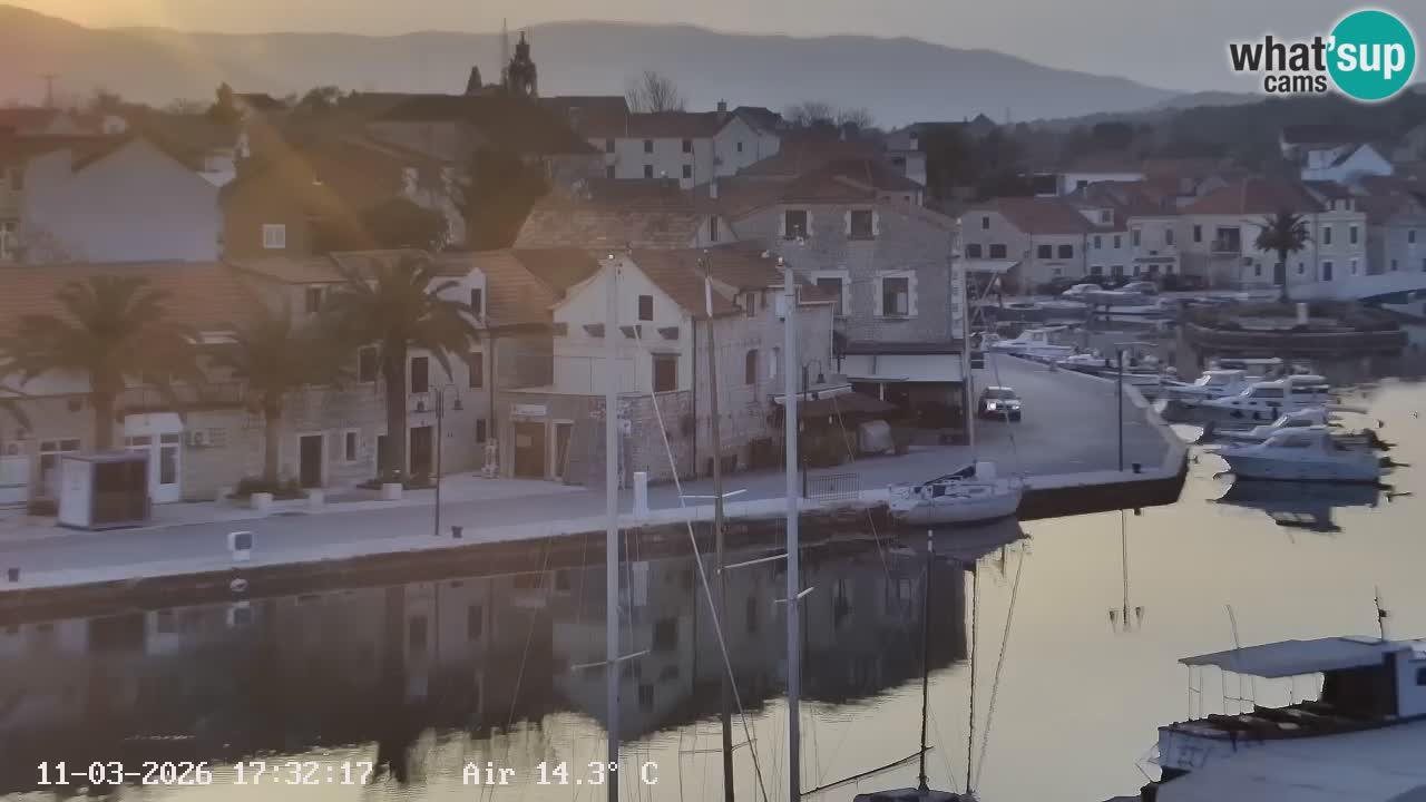 Web kamera Hvar Vrboska marina | otok Hvar | Dalmacija
