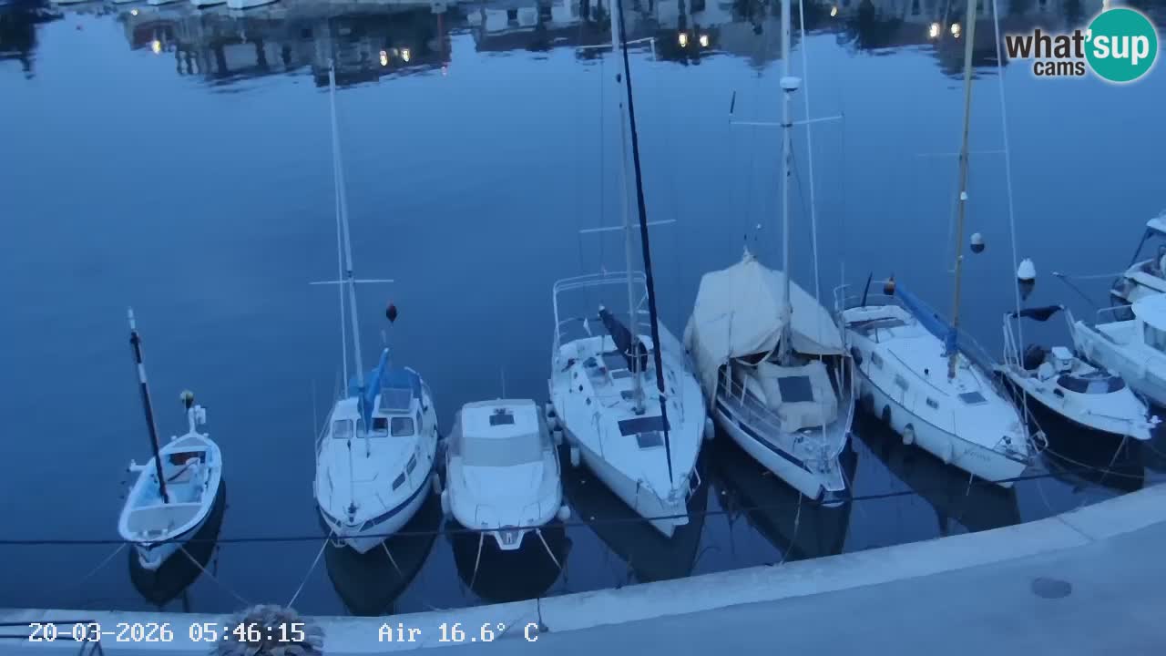 Webcam Vrboska marina | Hvar Insel | Dalmatien