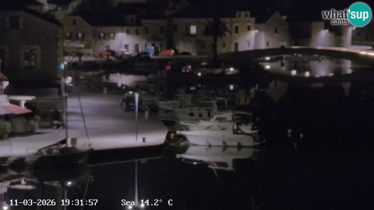 Livecam Vrboska marina | Hvar island | Dalmatia