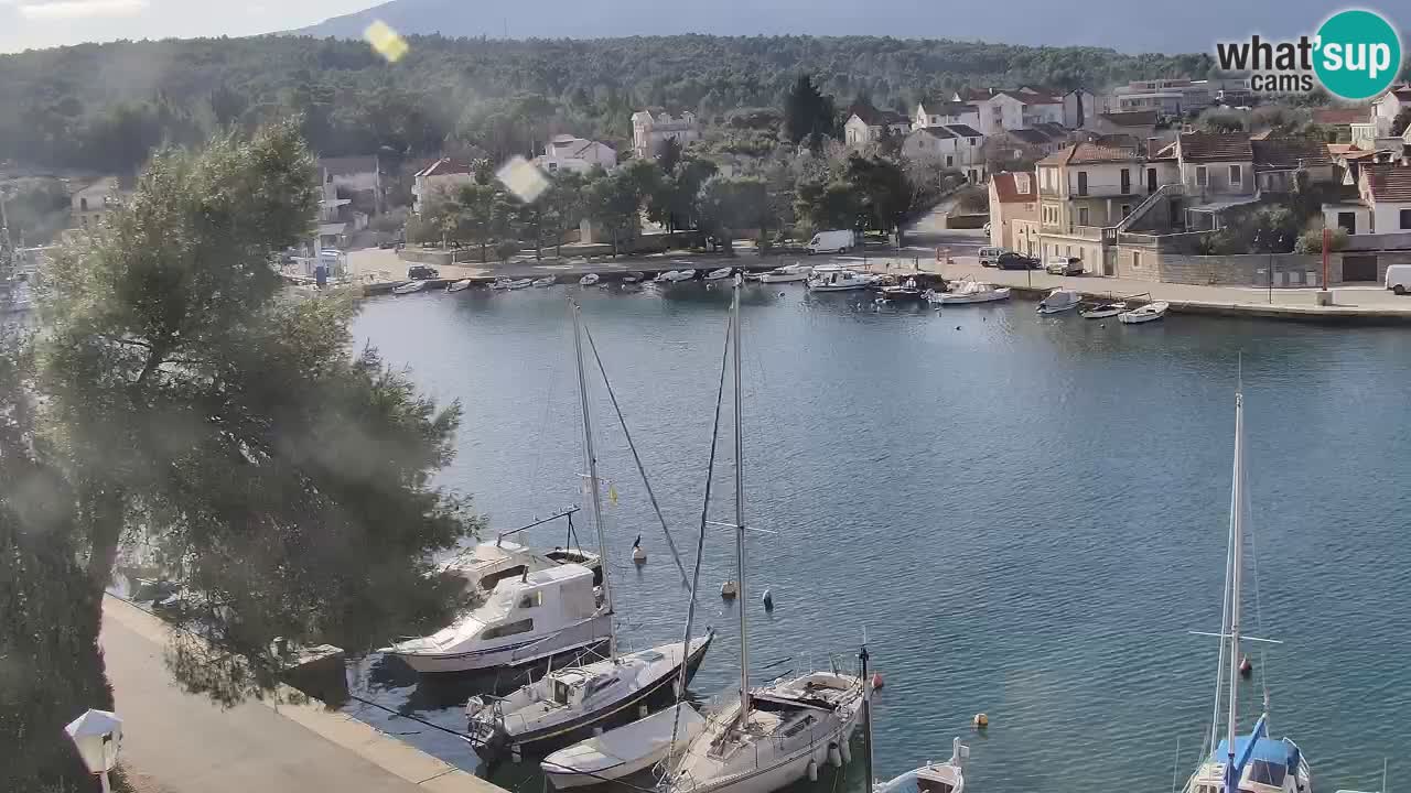 Webcam Vrboska marina | Hvar Insel | Dalmatien