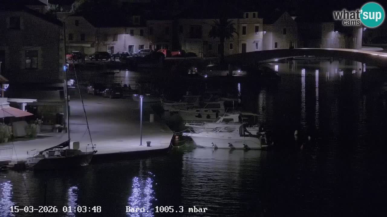 Webcam Hvar Vrboska marina | Dalmazia
