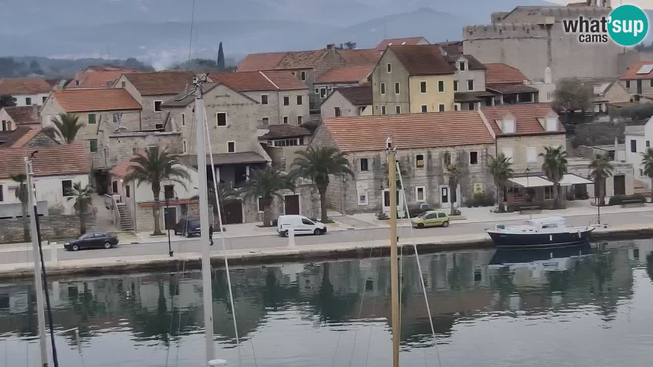 Livecam Hvar Vrboska marina | Île de Hvar | Dalmatia