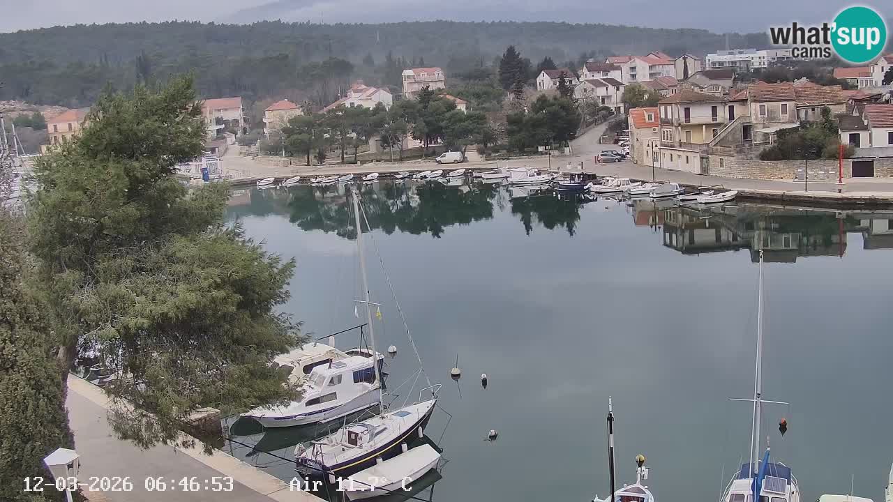 Livecam Vrboska marina | Hvar island | Dalmatia
