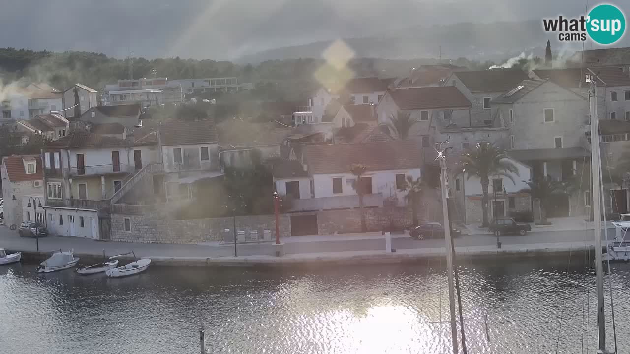 Livecam Vrboska marina | Hvar island | Dalmatia