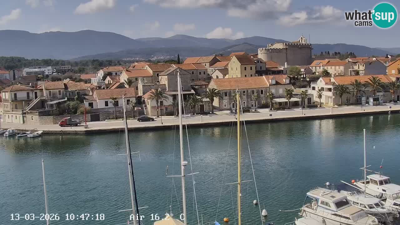 Livecam Vrboska marina | Hvar island | Dalmatia