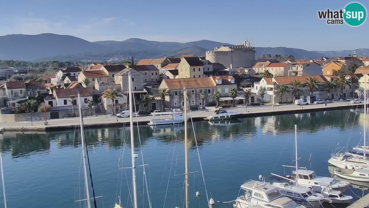Livecam Vrboska marina | Hvar island | Dalmatia