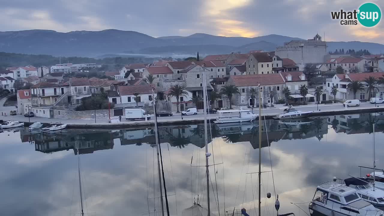 Livecam Vrboska marina | Hvar island | Dalmatia