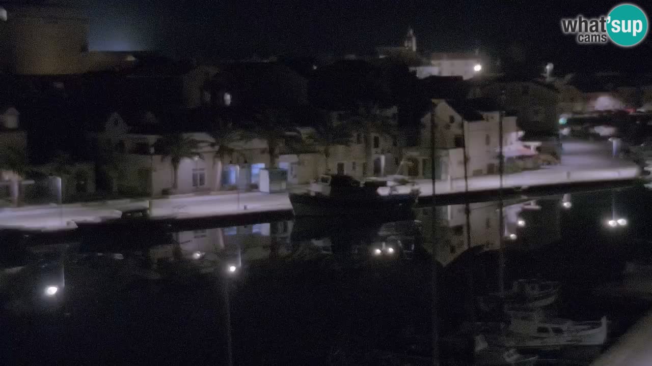 Webcam Vrboska marina | Hvar Insel | Dalmatien