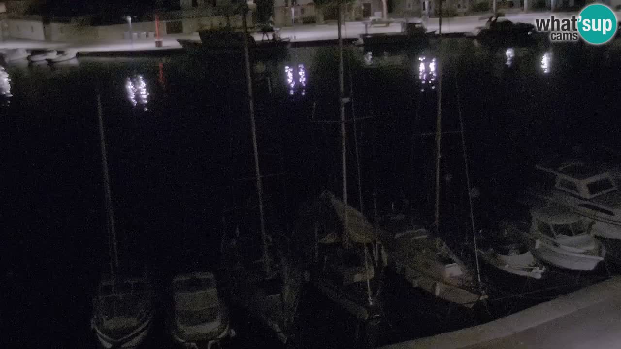 Webcam Vrboska marina | Hvar Insel | Dalmatien