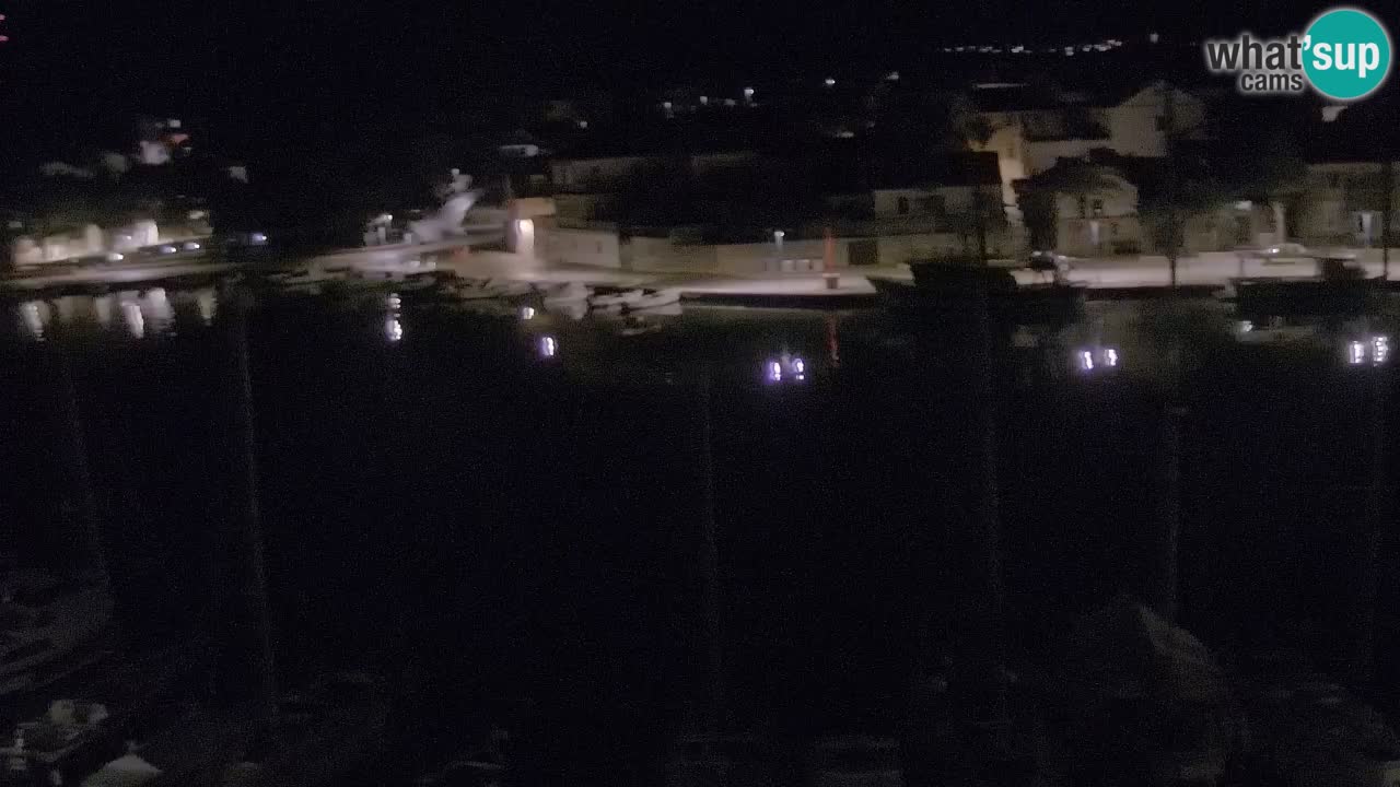 Livecam Hvar Vrboska marina | Île de Hvar | Dalmatia