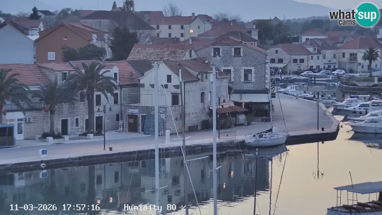 Webcam Hvar Vrboska marina | Dalmazia