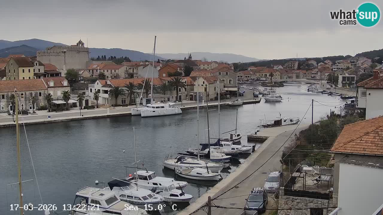 Webcam Hvar Vrboska marina | Dalmazia