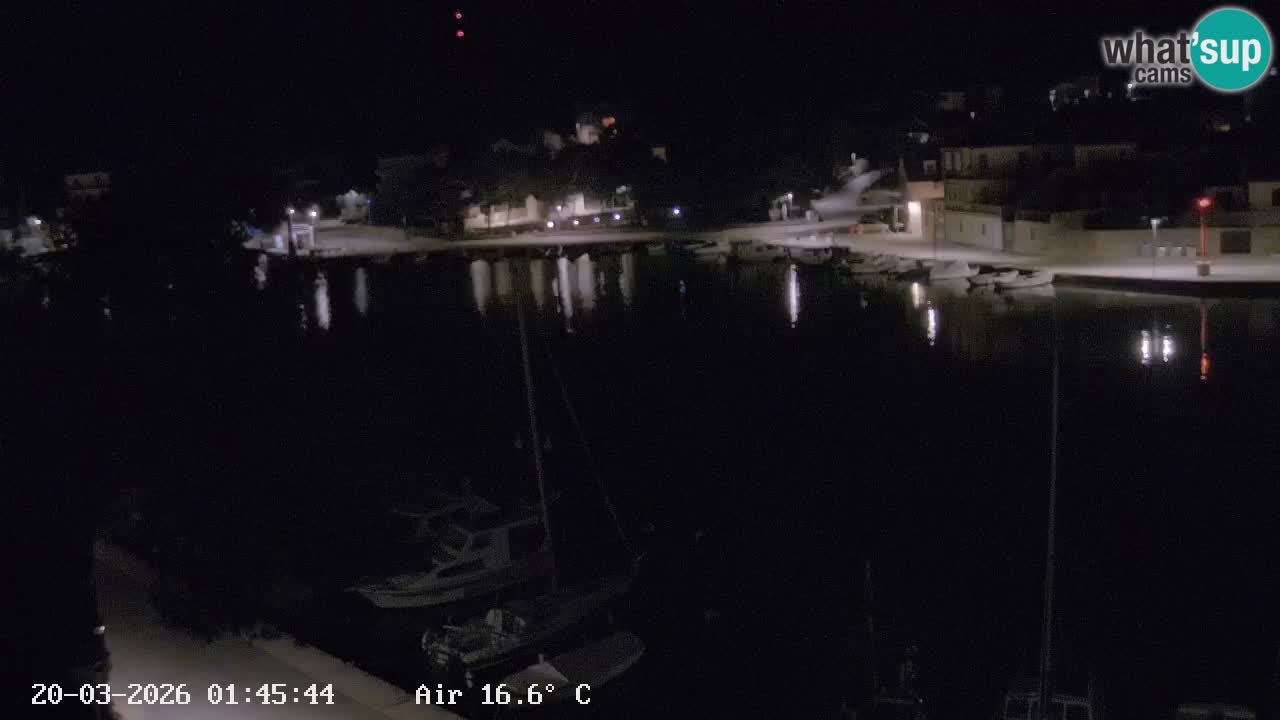 Livecam Vrboska marina | Hvar island | Dalmatia