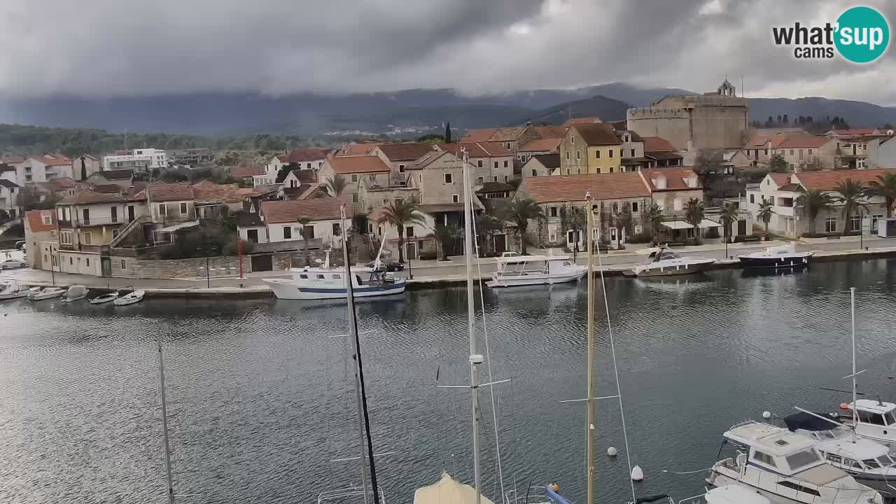 Webcam Hvar Vrboska marina | Dalmazia