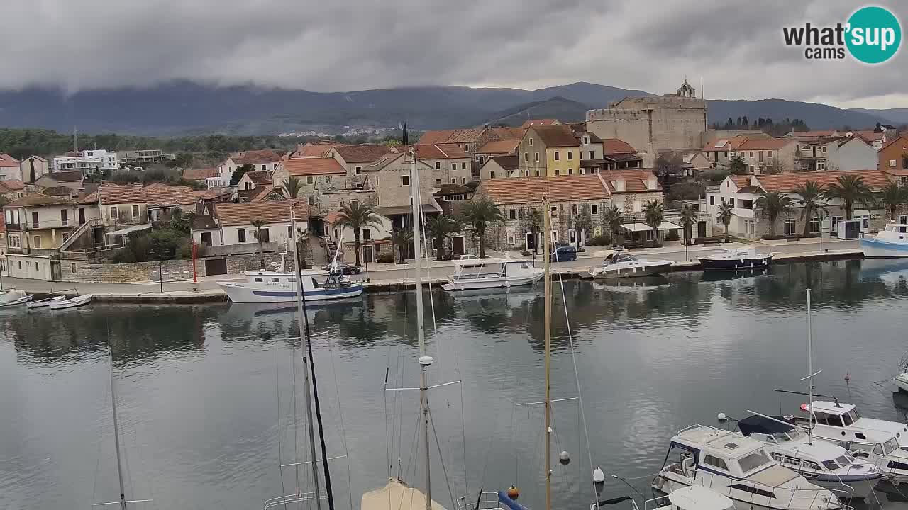 Webcam Hvar Vrboska marina | Dalmazia