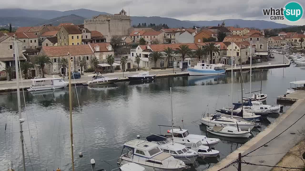 Webcam Vrboska marina | Hvar Insel | Dalmatien