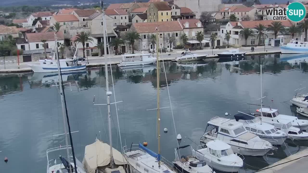 Livecam Vrboska marina | Hvar island | Dalmatia