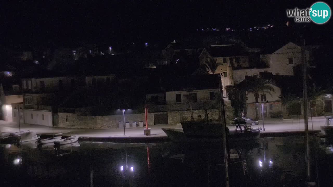 Livecam Hvar Vrboska marina | Île de Hvar | Dalmatia