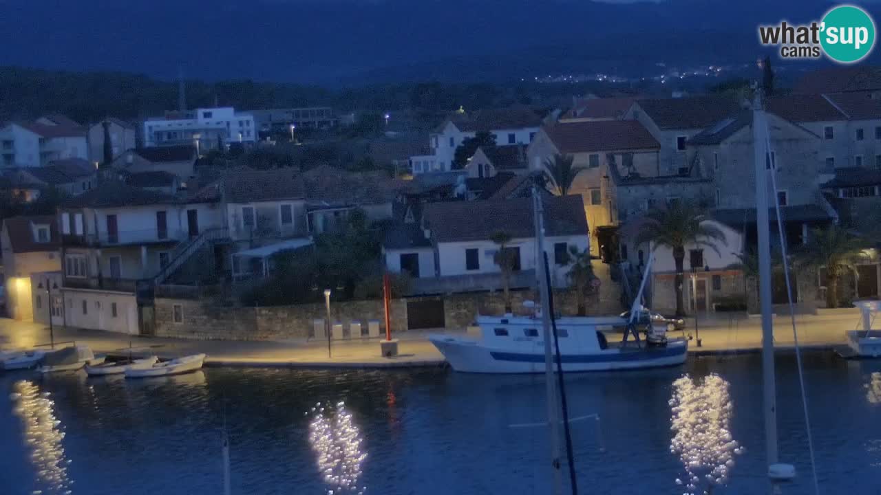 Livecam Vrboska marina | Hvar island | Dalmatia