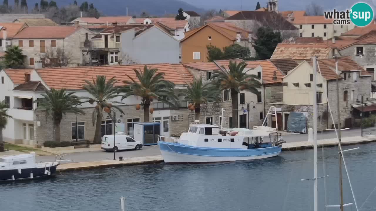 Webcam Hvar Vrboska marina | Dalmazia