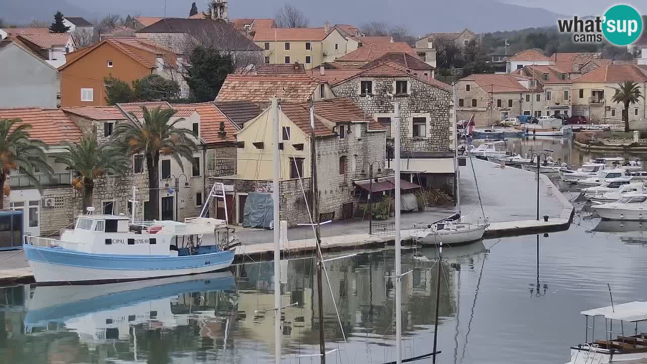 Webcam Vrboska marina | Hvar Insel | Dalmatien