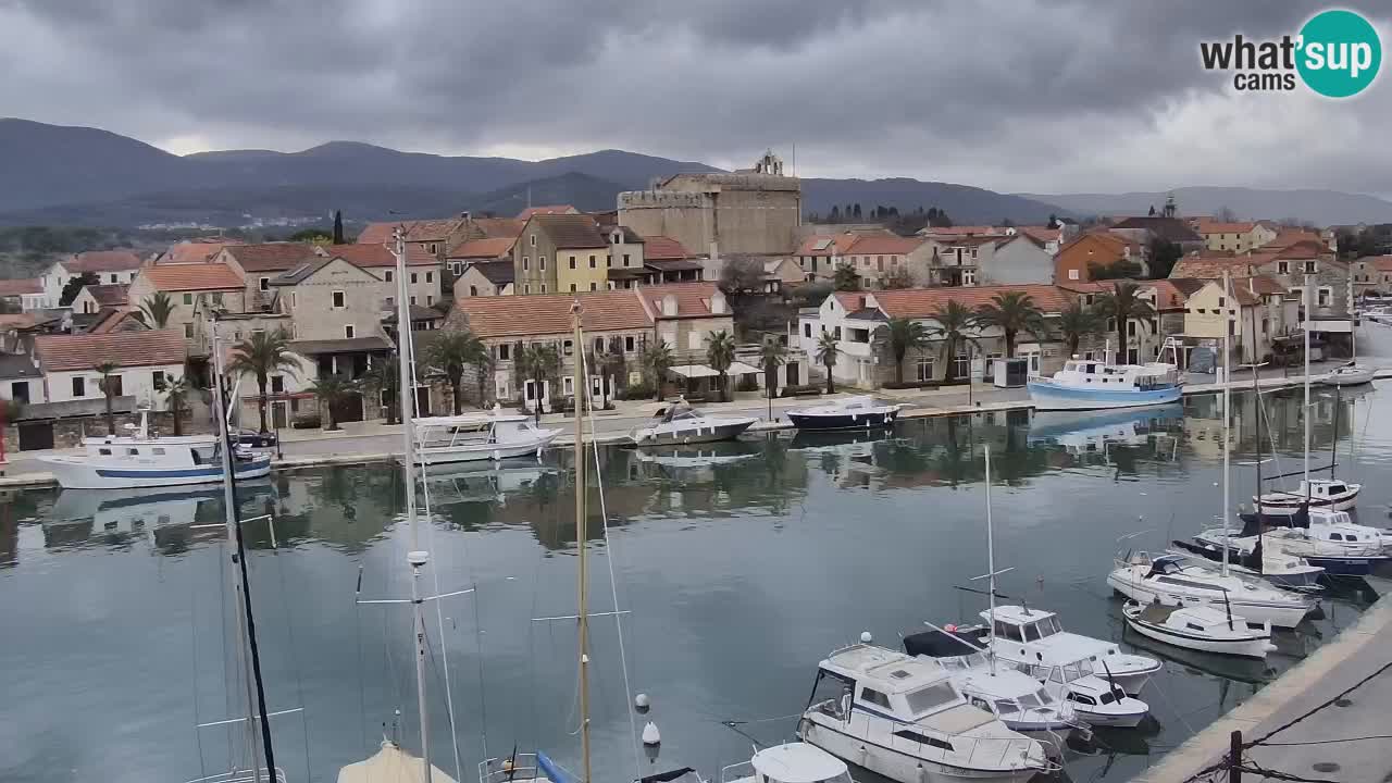 Webcam Vrboska marina | Hvar Insel | Dalmatien
