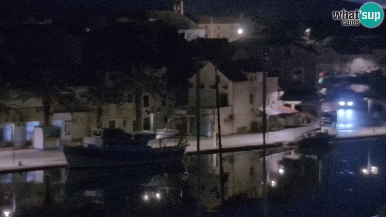 Webcam Vrboska marina | Hvar Insel | Dalmatien