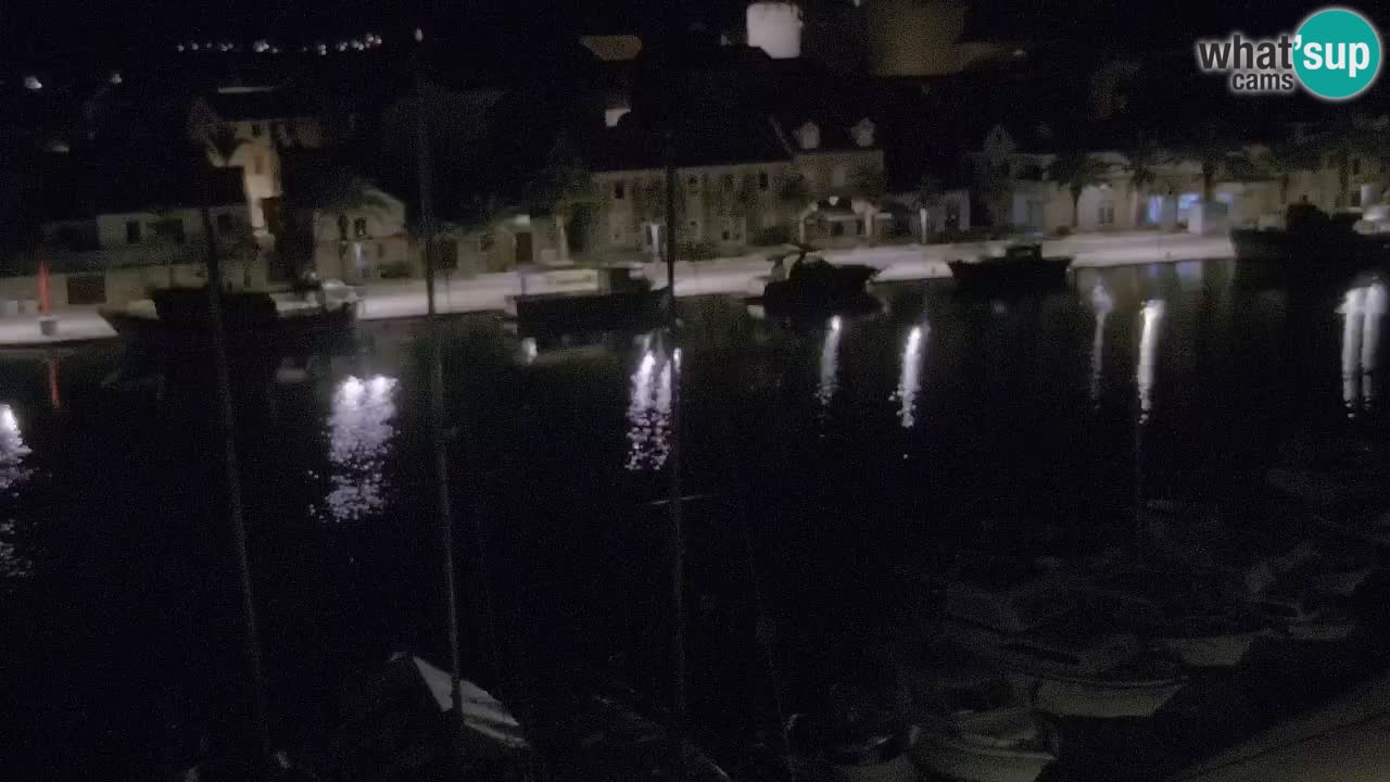 Webcam Vrboska marina | Hvar Insel | Dalmatien
