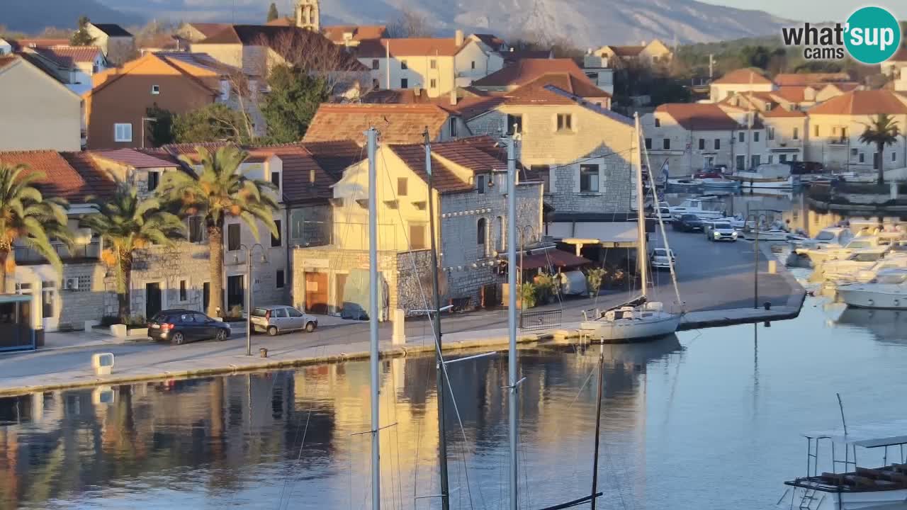 Webcam Hvar Vrboska marina | Dalmazia
