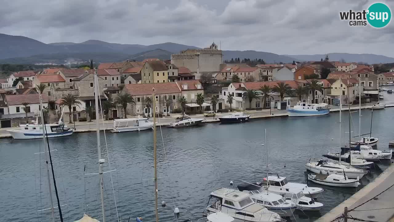 Livecam Vrboska marina | Hvar island | Dalmatia