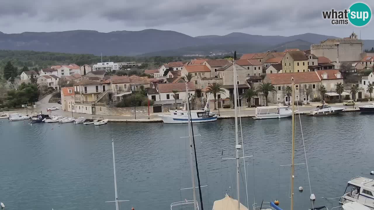 Livecam Vrboska marina | Hvar island | Dalmatia
