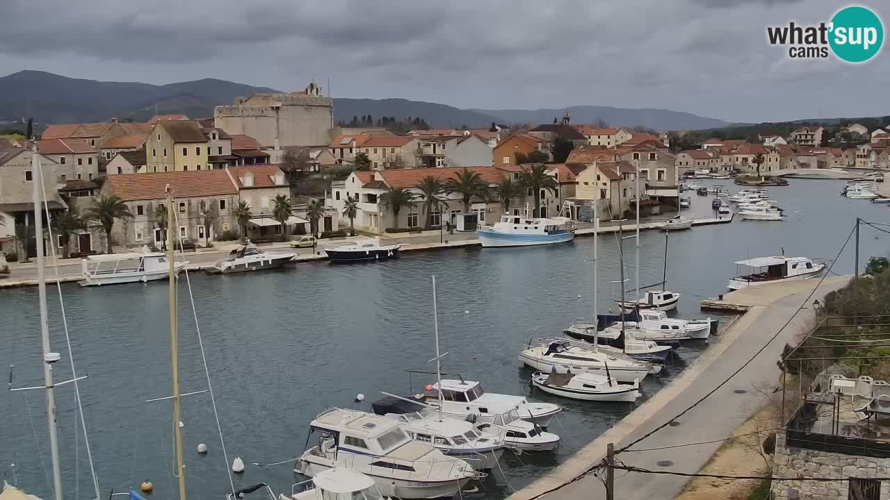 Livecam Hvar Vrboska marina | Île de Hvar | Dalmatia