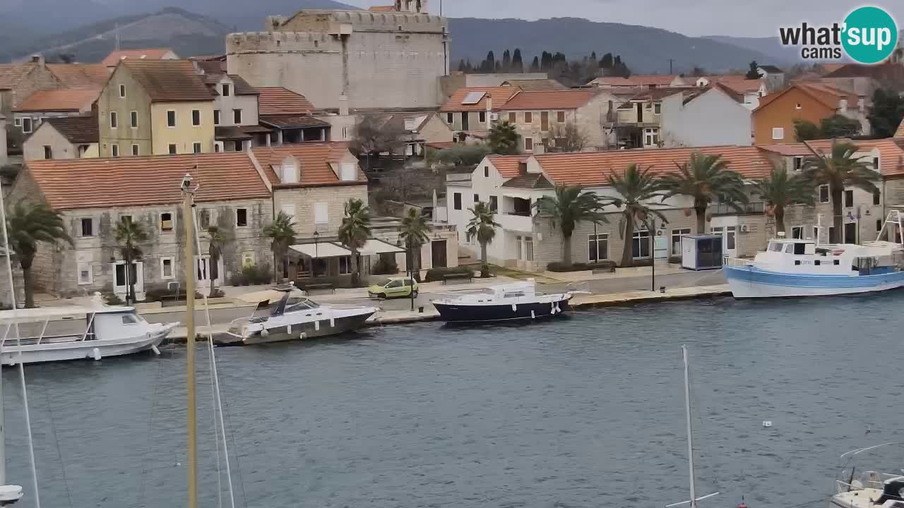 Livecam Hvar Vrboska marina | Île de Hvar | Dalmatia