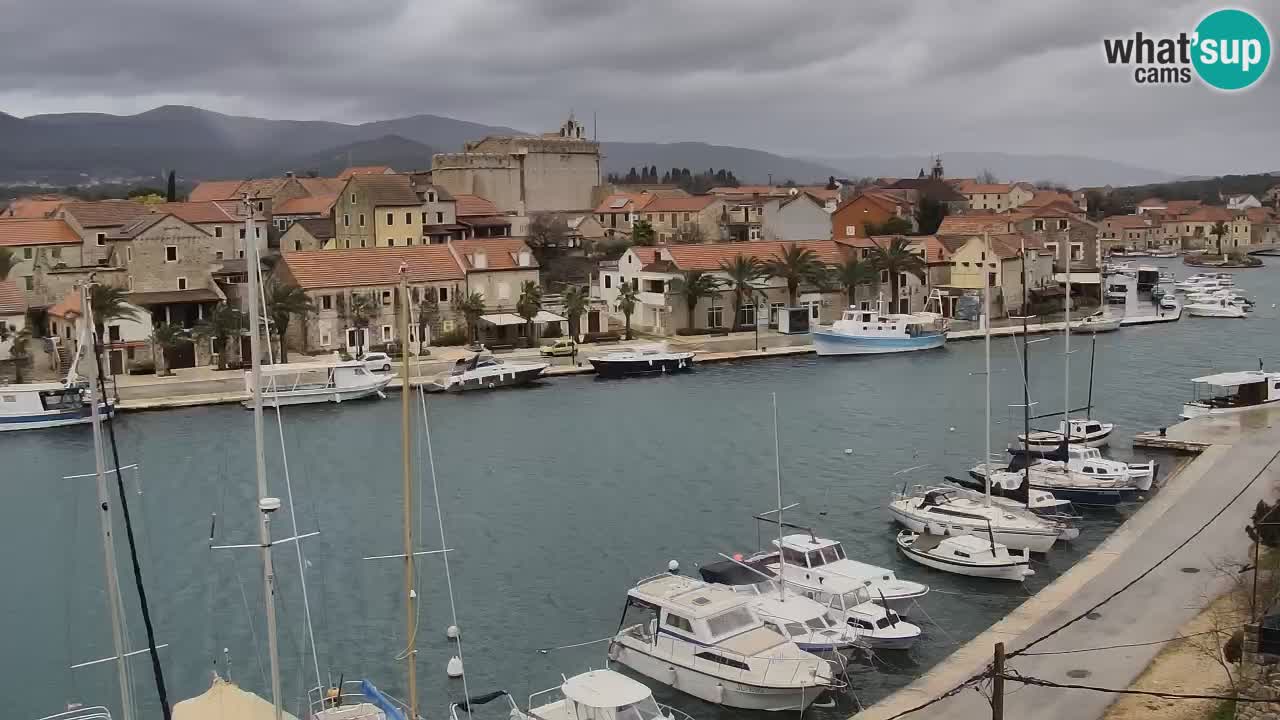 Livecam Vrboska marina | Hvar island | Dalmatia