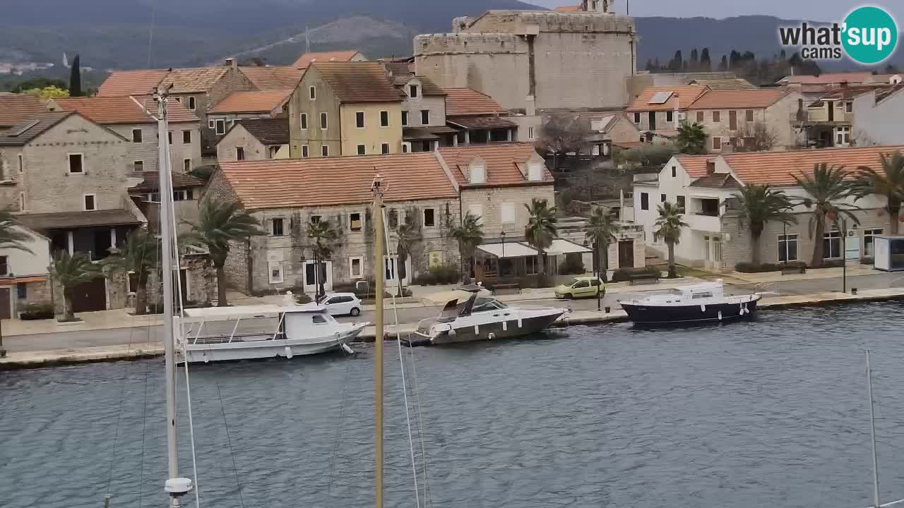 Webcam Vrboska marina | Hvar Insel | Dalmatien